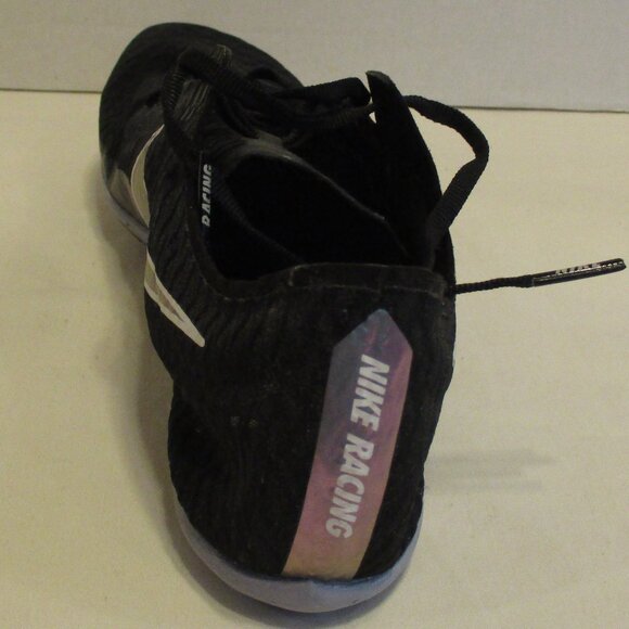 Nike Mamba V Shoes Men Size 10.5 Black White Track Field Lace Up Running Shoes main image 4